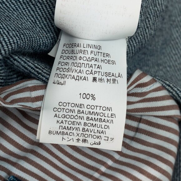 Brunello Cucinelli SS/22 Blue Cotton-Denim Jean Jacket - Picture 16 of 16